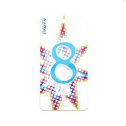GLITTER CANDELINA N°8 AZZURRO