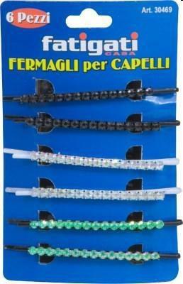 FERMAGLI X CAPELLI CF.6PZ