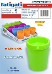 POSACENERE PLASTICA COL.