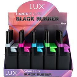ACCENDIGAS LUX LITE BLACK RUBBER
