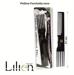 PETTINE IN PLASTICA FORCHETTA NERO