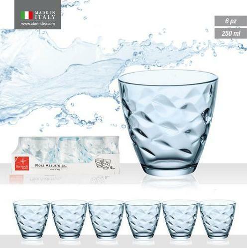 BICCHIERE ACQUA FLORA BORMIOLI CF.6PZ