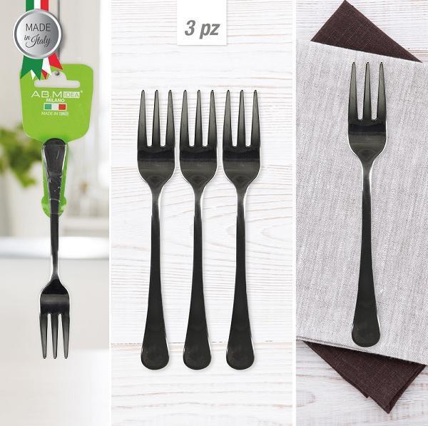 FORCHETTA DA DOLCE 3PZ SP 1.5MM INOX 18/C BOSTON