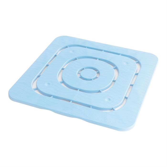 PEDANA DOCCIA 59X59 AZZURRO