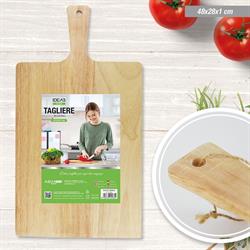 TAGLIERE LEGNO ANTIPASTI 48X28X1CM