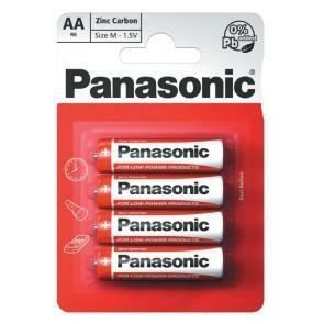 BATTERIA PANASONIC ZINCO STILO 4PZ.