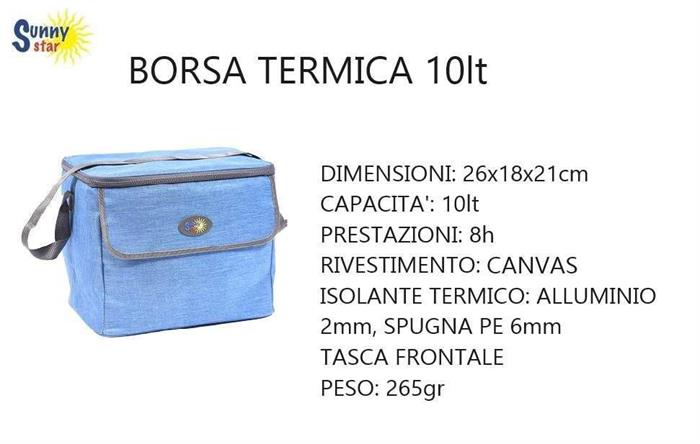 BORSA TERMICA MAULETTO 10LT.