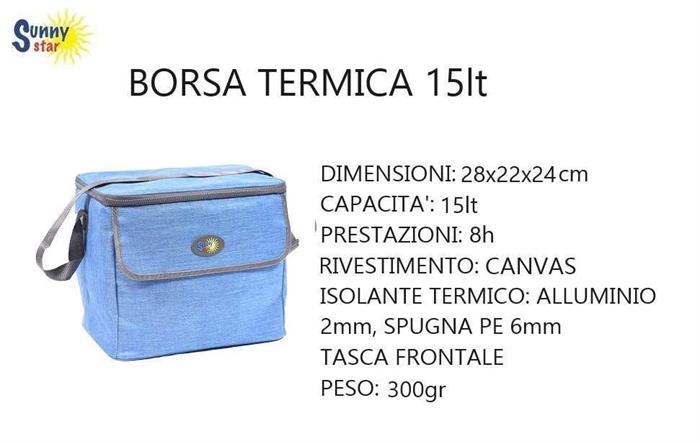 BORSA TERMICA MAULETTO 15LT.