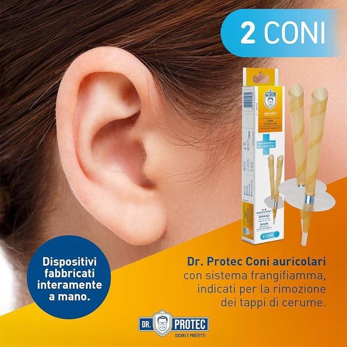 CONI AURICOLARI CF.2PZ DR.PROTEC