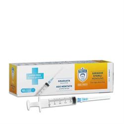 SIRINGHE MONOUSO SC.10PZ.STERILI 5ML CON AGO INDOLORE DR.PROTEC