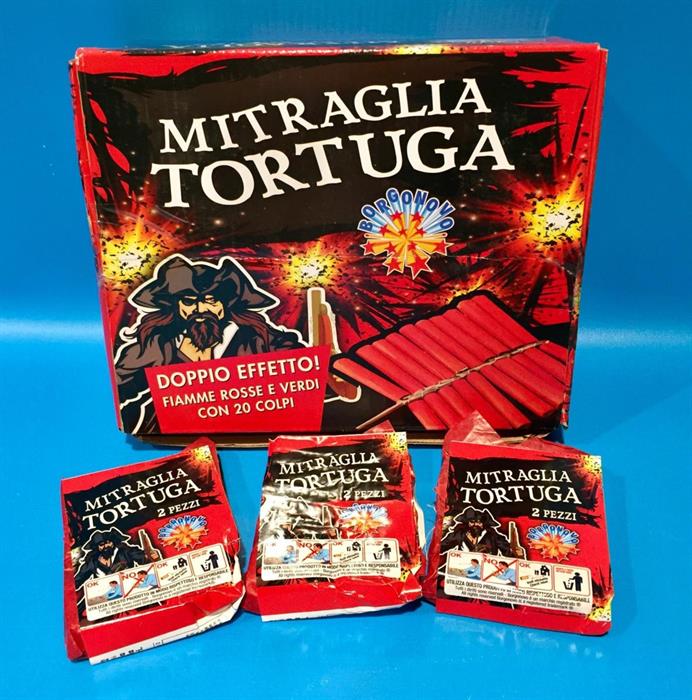 MITRAGLIA TORTUGA 2PZ