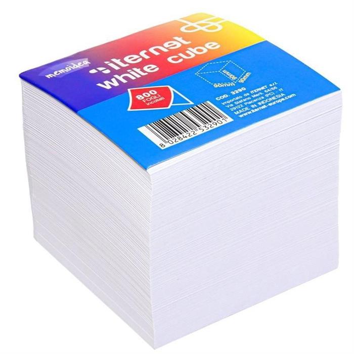 MEMO CUBO 800FF 9X9 BIANCO