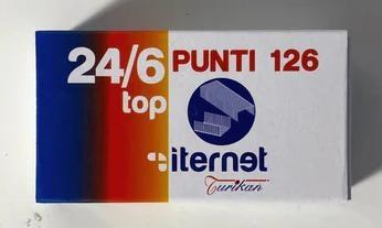 PUNTI CUCITRICE PASSO 24/6 CF.1000PZ 126 ITERNET