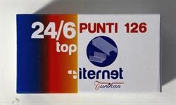 PUNTI CUCITRICE PASSO 24/6 CF.1000PZ 126 ITERNET