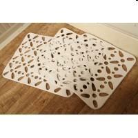 TAPPETO LAVELLO 3PZ 40X30+30X30 C/VENTOSE
