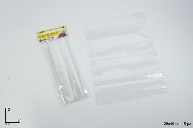 BUSTINA ERMETICA SET 5PZ MIS. 28X40