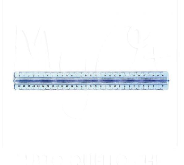 DOPPIODECIMETRO C/IMPUGNATURA 20CM