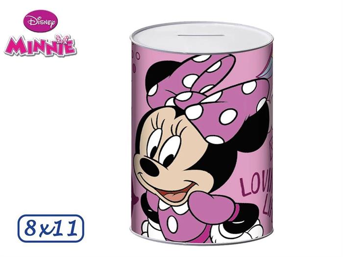SALVADANAIO LATTA 8X11 EURO 20-20 MINNIE