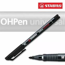 MARKER STABILO OHP -M- NERO