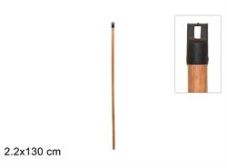 BASTONE LEGNO SCOPA CM.130 CF.50PZ
