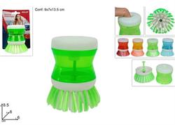 SPAZZOLA LAVAPIATTI CON SERBATOIO