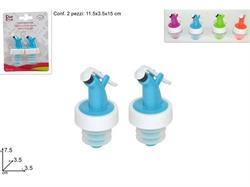 TAPPO DOSATORE SET 2PZ. 4 COL.