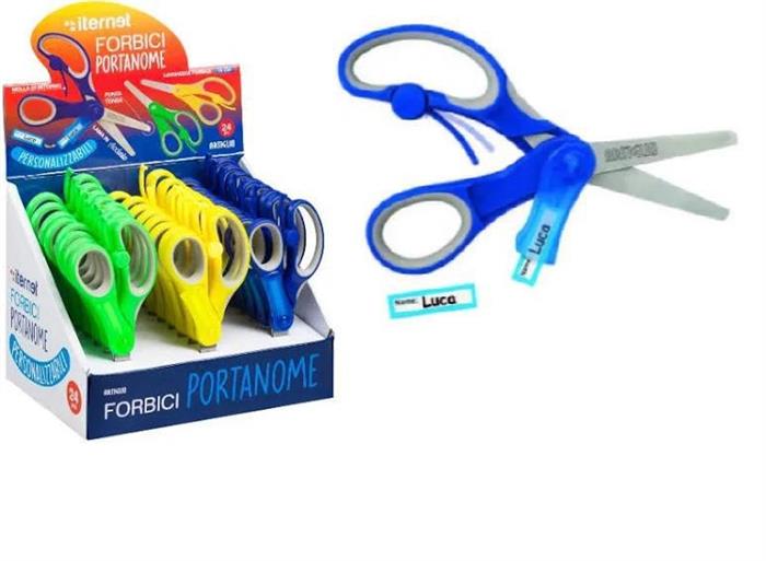 FORBICE 13CM COLLAGE MILLIM. 4COLORI