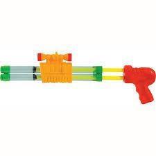 SPRUZZA ACQUA A DUE CANNE