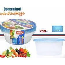 CONTENITORI TONDI 650ML 4PZ