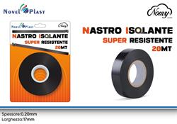 NASTRO ISOLANTE NERO 20 MT.2PZ