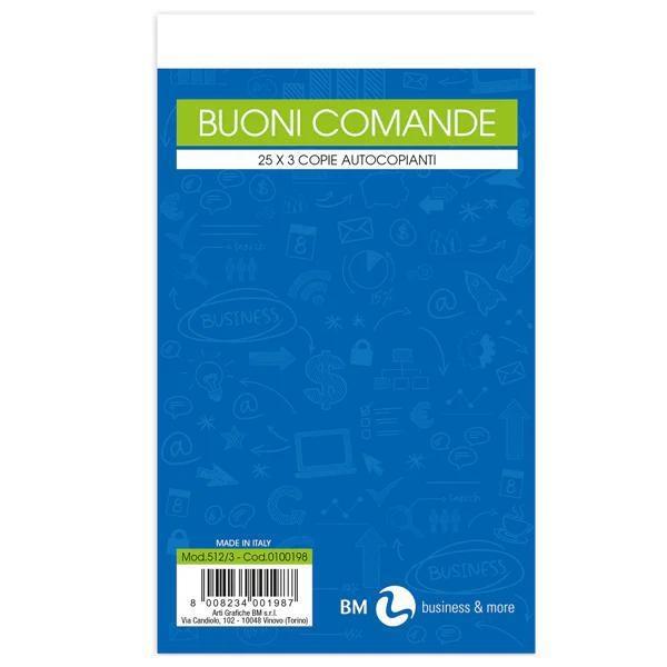 BLOCCO COMANDE 3 COPIE 10X17 AUTORIC.BM