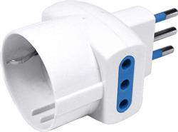 ADATTATORE 3 USCITE 10A 2+1 SCHUCO