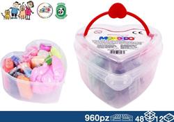 PLASTILINA BIG CUORE 12X11 14PZ+5F.48/12