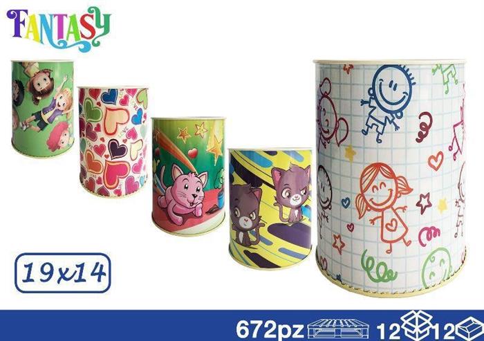 SALVADANAIO LATTA 19X14 FANTASY