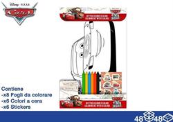 ALBUM DA COLORARE +COLORI 20X29 CARS
