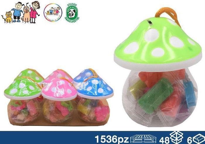 PLASTILINA FUNGO BIG 12X7CM 12 PZ