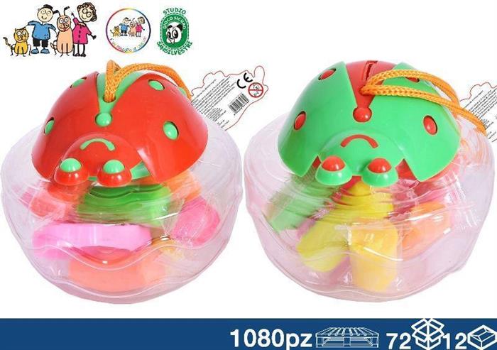 PLASTILINA COCCINELLA BIG 12X7CM 10 PZ