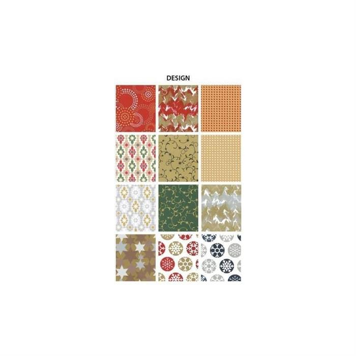 CARTA REGALO NATALIZIA DESING CF.100FF