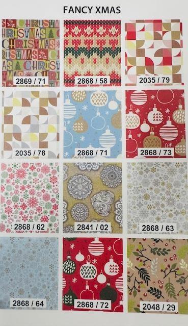 CARTA REGALO NATALIZIA FANCY CF.100FF