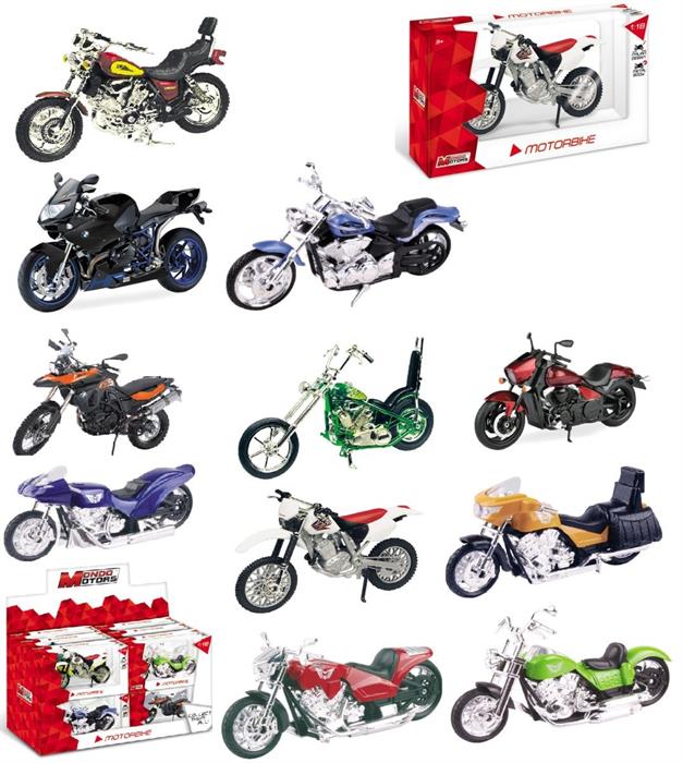 MODELLINI MOTORBIKE COLLECTION 1:18 MONDO MOTORS