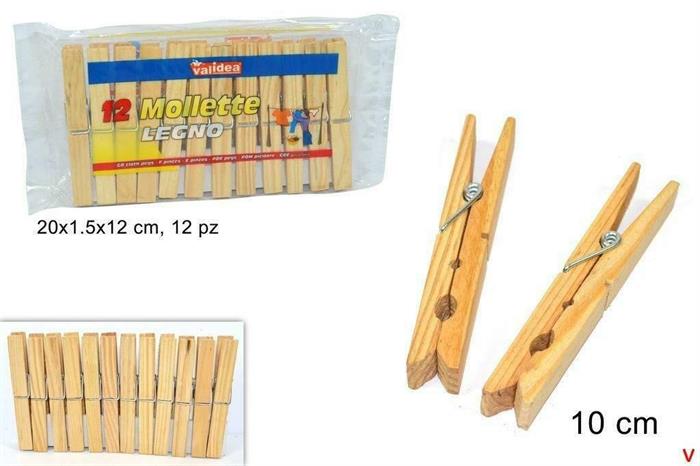 MOLLETTE LEGNO PZ.12