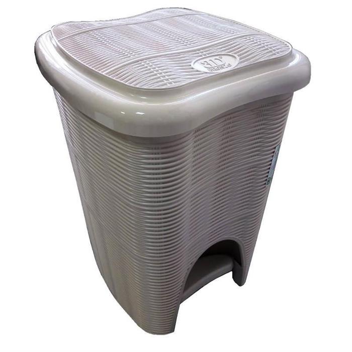 PATTUMIERA A PED. GIUNCO LT.20 BEIGE