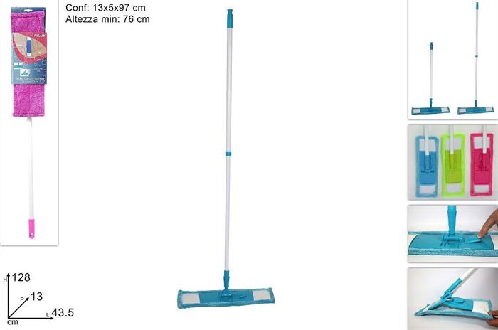 SCOPA CINIGLIA C/MANICO TELESCOPICO
