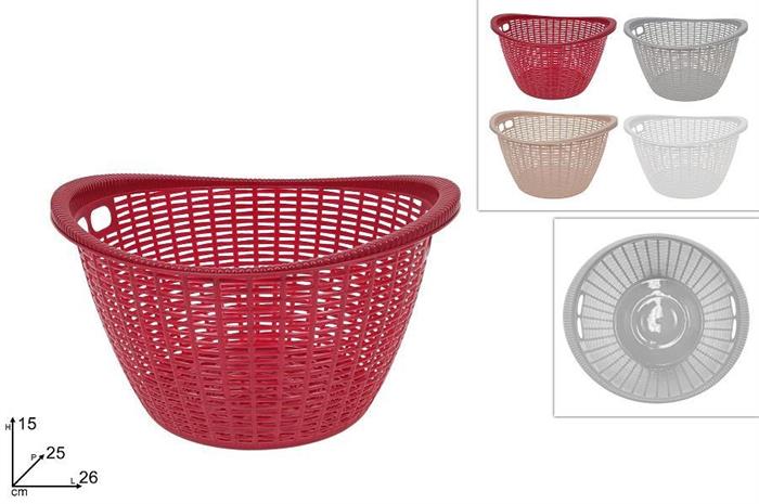 CESTINO MULTIUSO FORATO 4 COLORI